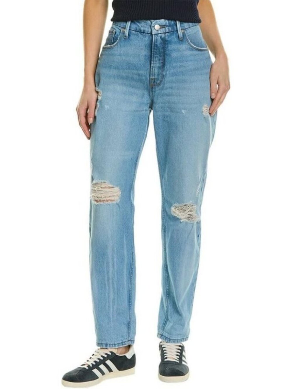 Good American The Weekender High Rise Jeans Light Blue Size US 4 / 27